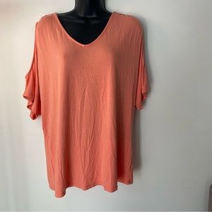Venus Women’s Cold shoulder sleeve blouse. Size XL